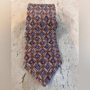 COUNTESS MARA All Silk- Made InThe USA- Pattered Tie